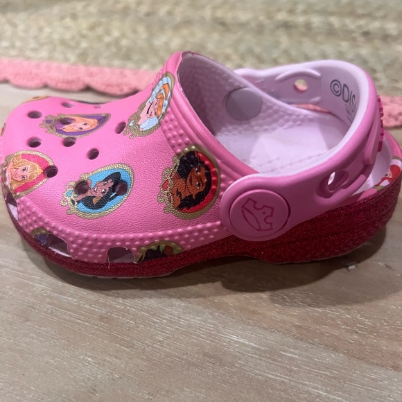 Kids Pink Disney Crocs - Picture 4 of 4